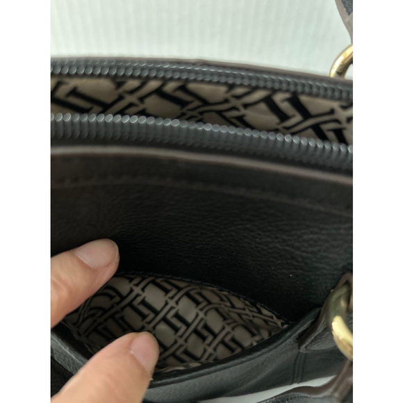 Tignanello “Main Street” small satchel Black NWT - Picture 6 of 11